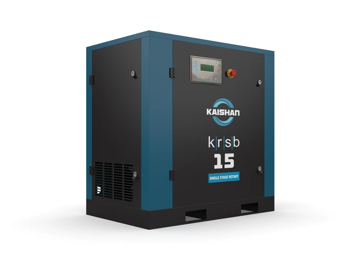 Compresor de Tornillo Lubricado, Una Etapa, modelo KRSB